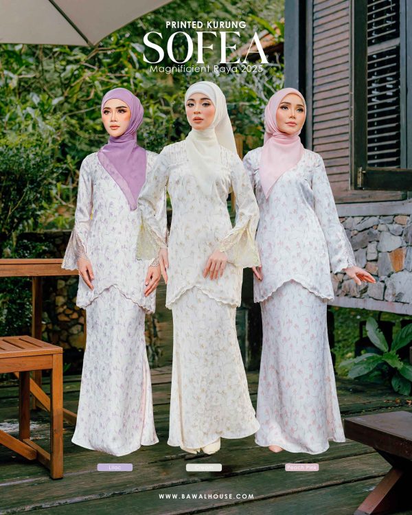 BH17 Kurung Sofea (Lilac) - Image 7