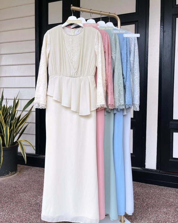 BH28 Sandra Dress (Sage Green) - Image 8