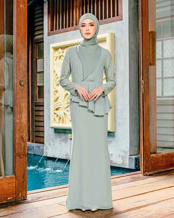 BH28 Sandra Dress (Sage Green)