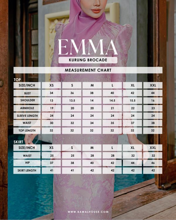 BH30 Kurung Emma (Lilac) - Image 6