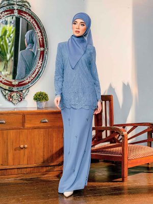 BH23 Kurung Suri ( Ash Blue)