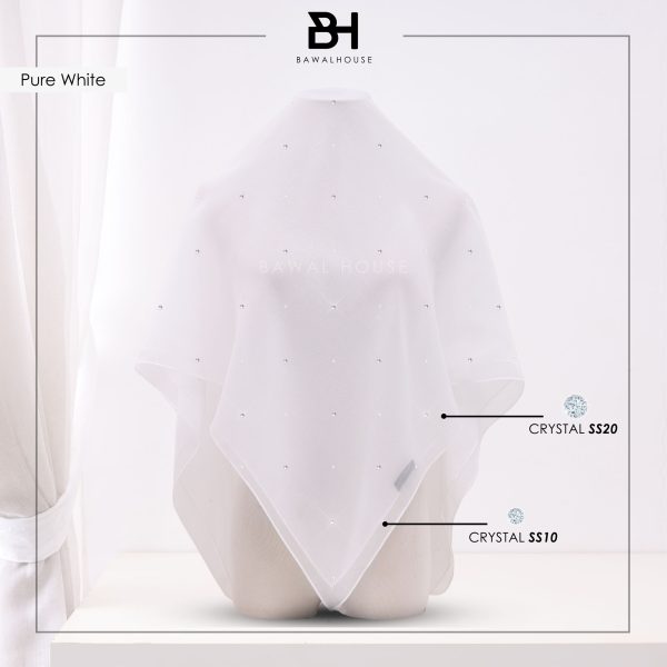 Bawal Mix Clara BH02 (Pure White)
