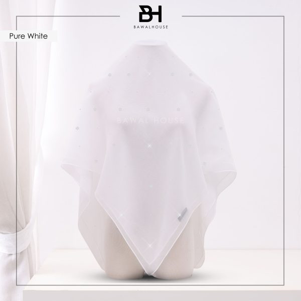 Bawal Mini Rosa BH02 (Pure White)