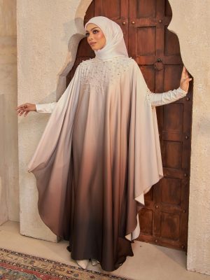 BH05 Eshma Abaya (Mocho Brown)