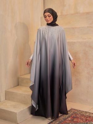 BH06 Eshma Abaya (Blackish Grey)