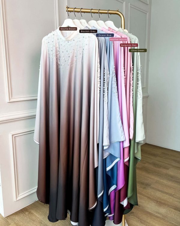 BH06 Eshma Abaya (Blackish Grey) - Image 7