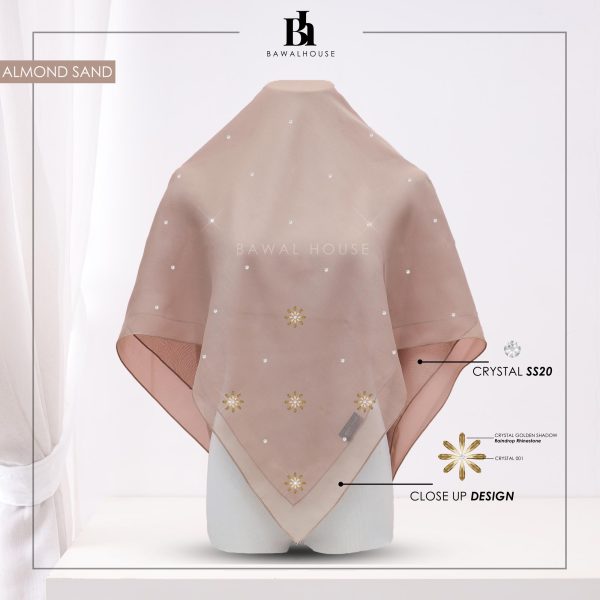 Bawal Rania Luxe BH26 (Almond Sand)