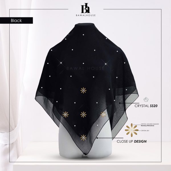 Bawal Rania Luxe BH01 (Black)