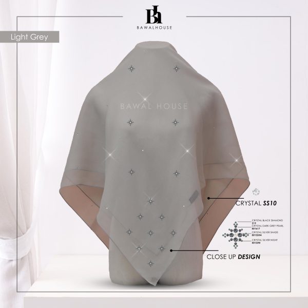 Bawal Kaisara Luxe BH99 (Light Grey)
