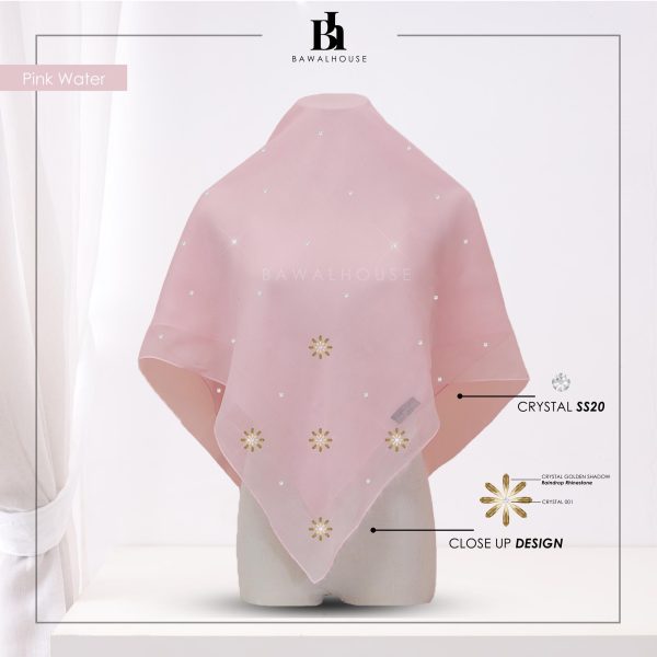 Bawal Rania Luxe BH15 (Pink Water)