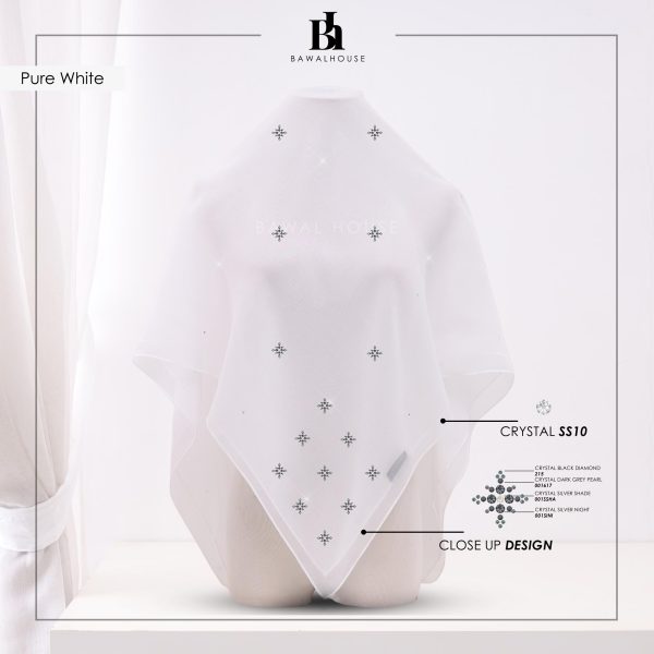 Bawal Kaisara Luxe BH02 (Pure White)