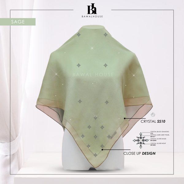 Bawal Kaisara Luxe BH72 (Sage)