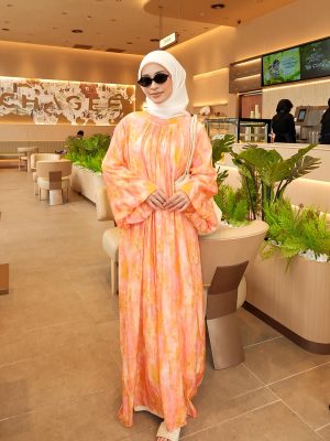 BH02 Emma Dress (Pink Orange)