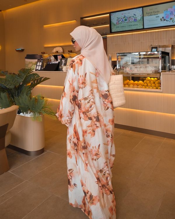 BH06 Emma Dress (Royal Orange) - Image 3