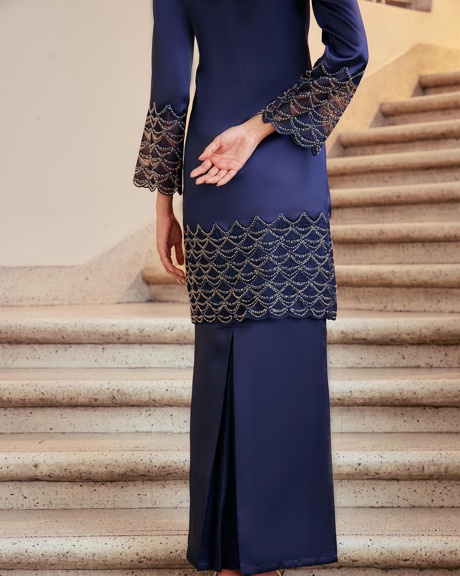 BH06 (PREORDER) Estella - Navy Blue - Image 3